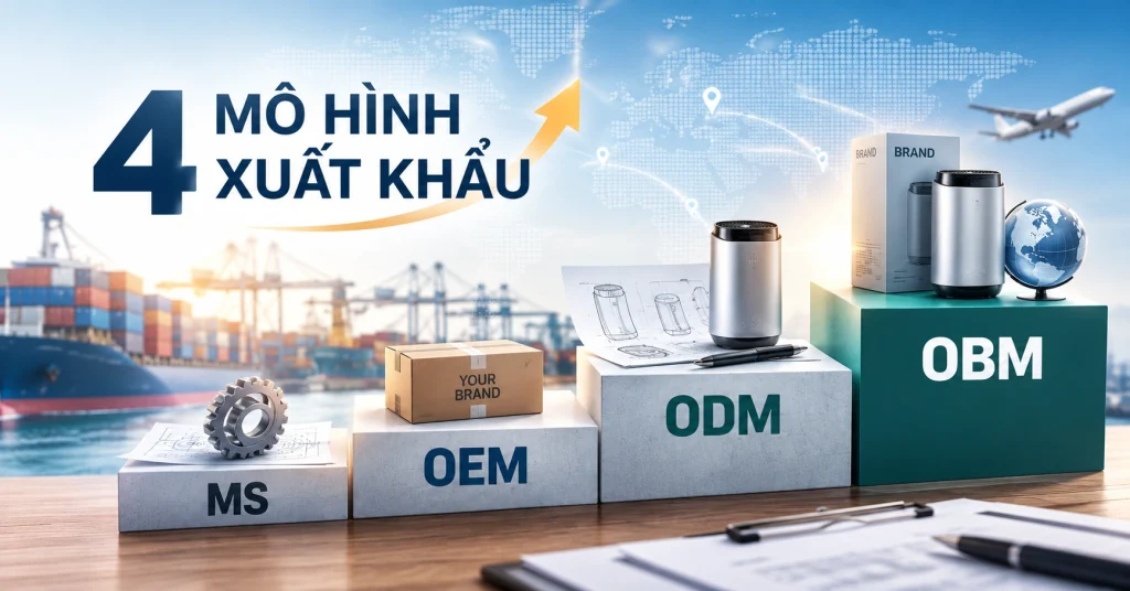 4 mô hình xuất khẩu