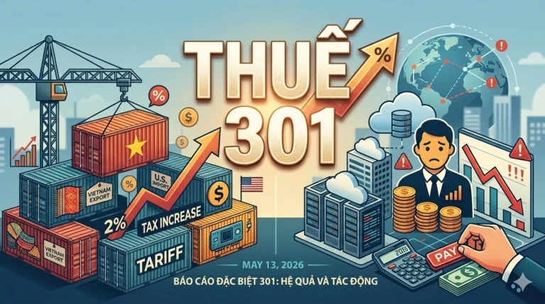 Việt Nam được xếp vào nhóm “đặc biệt” & rủi ro Mỹ áp Thuế 301