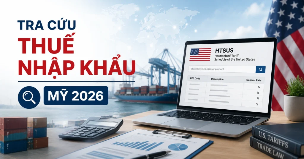 Tra cứu thuế nhập khẩu Mỹ 2026